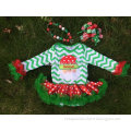 HOT!!! baby Christmas Santa rompers with tutu dress long sleeve chistmas romper Yiwu Boya Skirt E-Business Firm